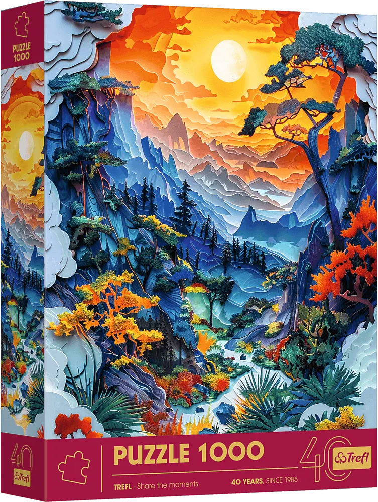 Пазли (8 +) Trefl "1000" Jubileusz Долина (00458) - Фото 1