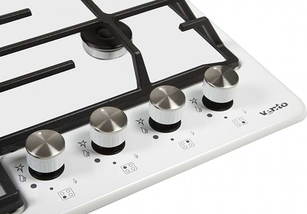 Фото - Варильна поверхня газова Ventolux HG640-DA3 CEST (WH)