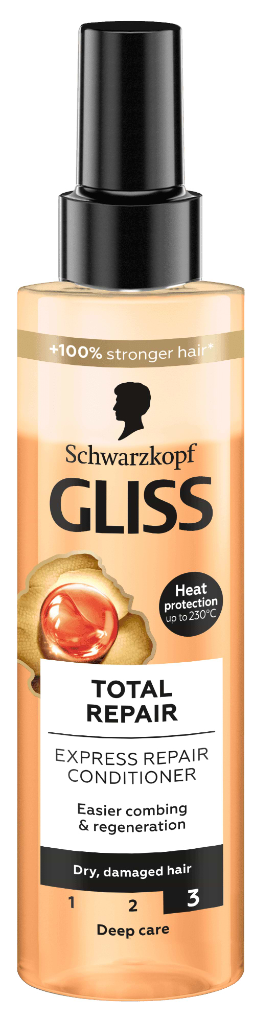 Бальзам для волосся Schwarzkopf Prof. Gliss KurTotal Repair 200 мл (4015000886864) - Фото 1