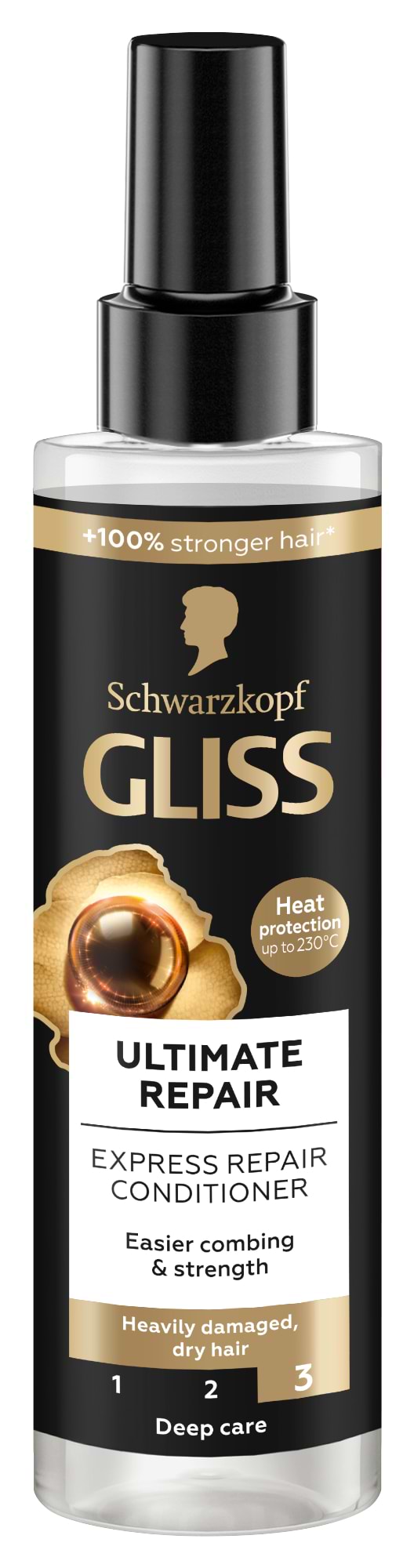 Спрей для волосся Schwarzkopf Prof. Gliss Kur 200 мл (4015000941334) - Фото 1