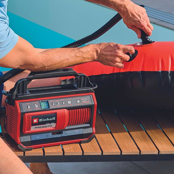 Фото - Автокомпресор Einhell PRESSITO 18/25 Hybrid (4020430)