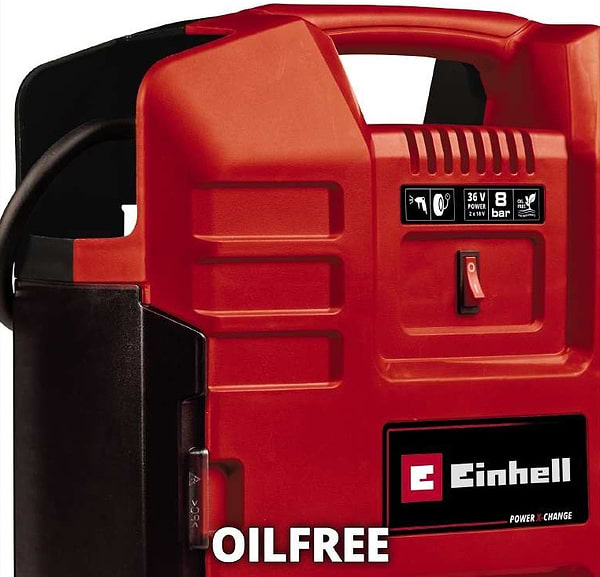 Фото - Автокомпрессор Einhell TE-AC 36/8 Li OF Set-Solo PXC (4020440)