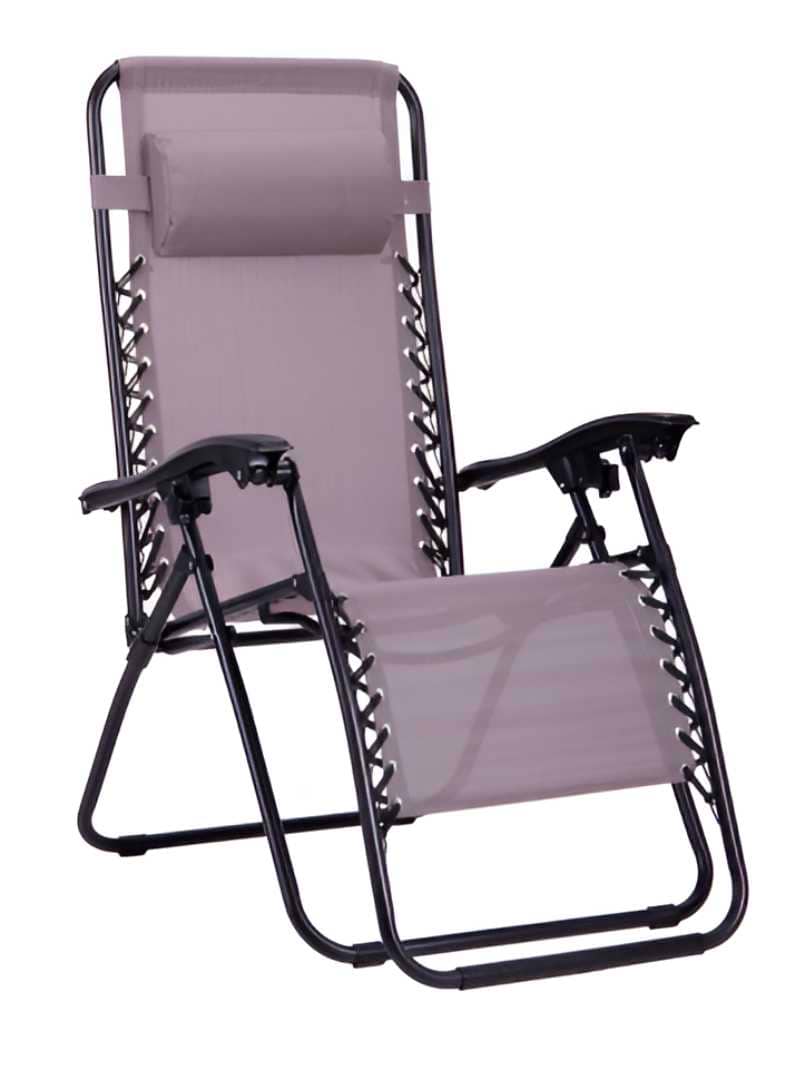 Шезлонг AMF Релакс С3029 Black/Dark Gray