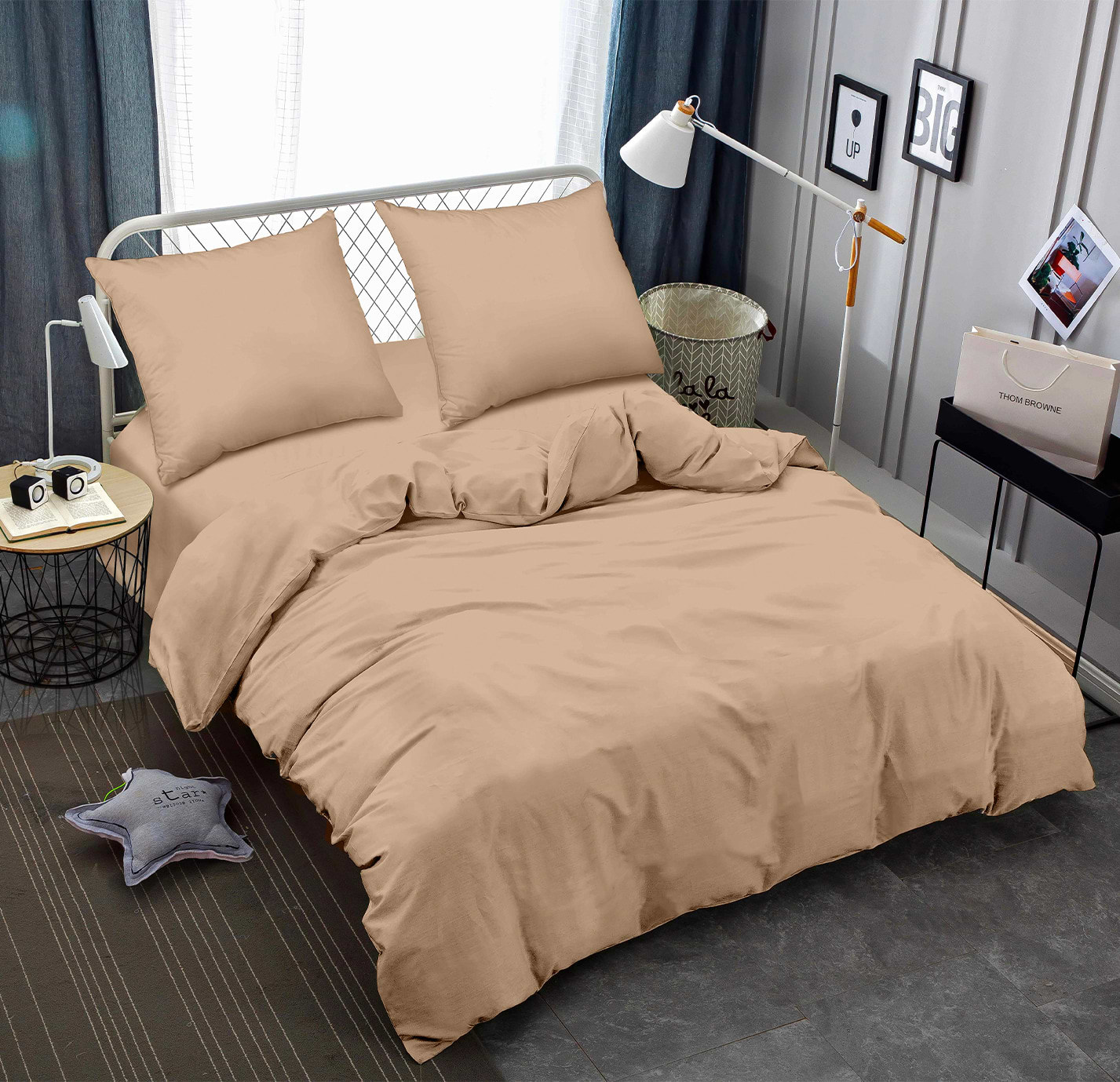Комплект постельного белья Zastelli Taffy Beige жатка 145х210 (21264)