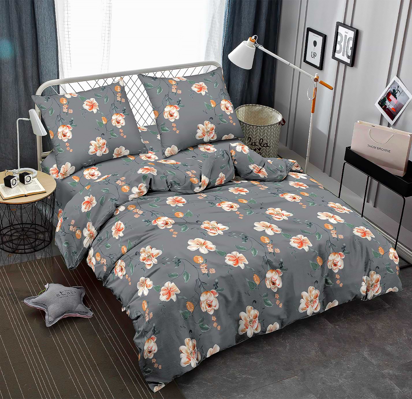 Комплект постельного белья Zastelli JH11762-10 Гранат жатка 2х145х210 Разноцветный (21296)