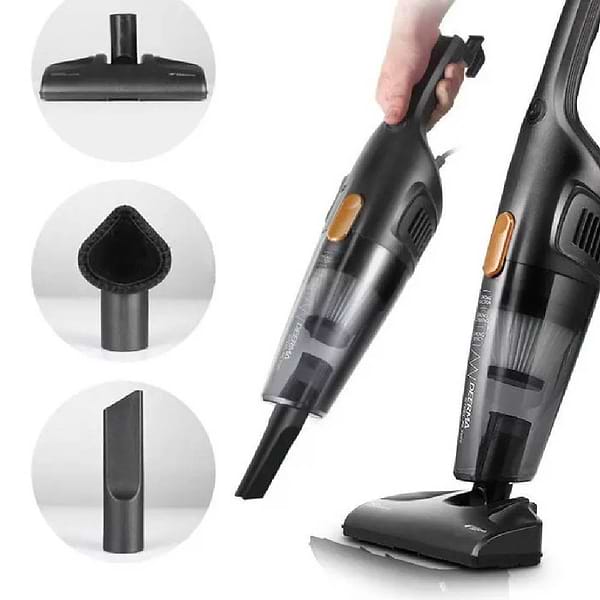 Пылесос ручной для дома Deerma Corded Hand Stick Vacuum Cleaner (DX115C) купить по низкой цене в
