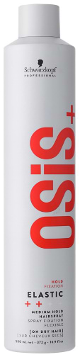 Лак для укладки волосся Schwarzkopf Prof. середньої фіксації OSiS Elastic 500 мл (4045787999105)