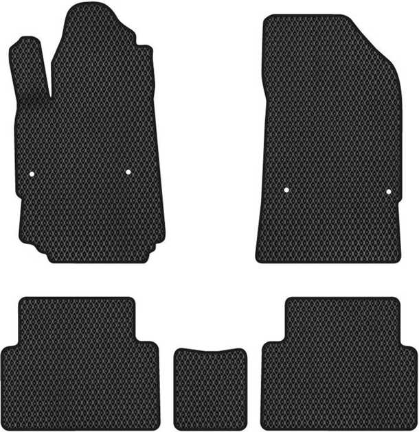 EVA коврики в салон авто EVAtech для C5 Citroen 2008-2017 2 поколение Sedan EU CN1434CV5CP4RBB