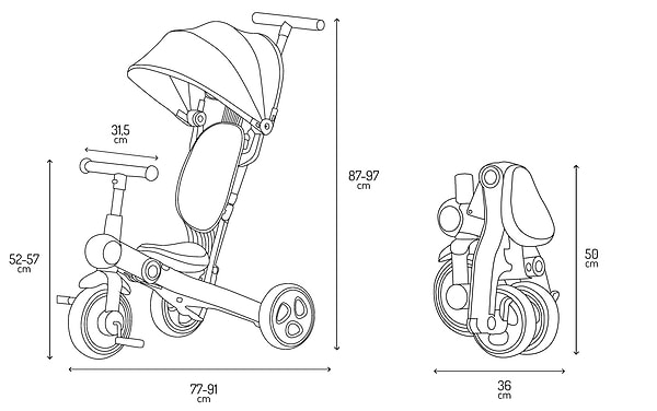 Фото - Триколісний велосипед MoMi SOLIVIA Green