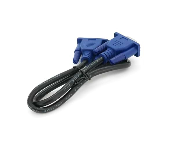 Фото - Кабель Merlion VGA 3+2 1.5m Black/blue (YT-VGA(M)/(M)3+2-0.5m)