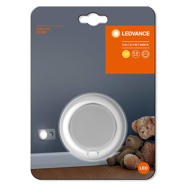 Фото - Нічник Osram LUNETTA ROUND 0.3Вт 3000К (4058075266827)