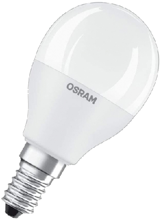 Лампочка світлодіодна Osram LED E14 6.5Вт 3000К 560Лм Р60 VALUE (4058075623927)