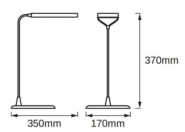 Фото - Уценка - Настольная лампа Osram Led Panan Disc 5W 3000K (4058075472754)
