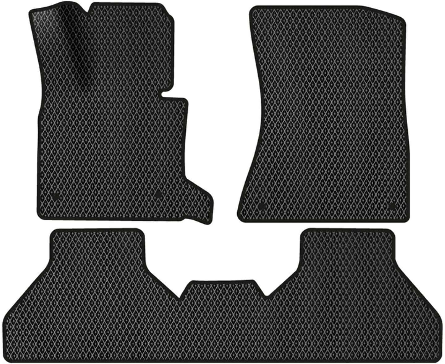 EVA коврики в салон авто EVAtech для X5 (E70) (open threshold) BMW 2006-2013 2 поколение SUV USA (BM33438ZD3BW4RBB)