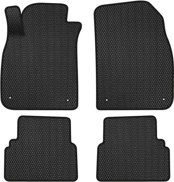 EVA коврики в салон авто EVAtech для BLS Cadillac 2006-2009 1 поколение Sedan EU CC43615P4RBB