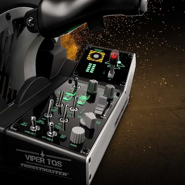 Фото - Ігровий контролер Thrustmaster Важіль управління двигуном Viper TQS Mission Pack, PC (4060254)