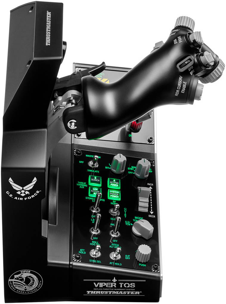 Фото - Ігровий контролер Thrustmaster Важіль управління двигуном Viper TQS Mission Pack, PC (4060254)