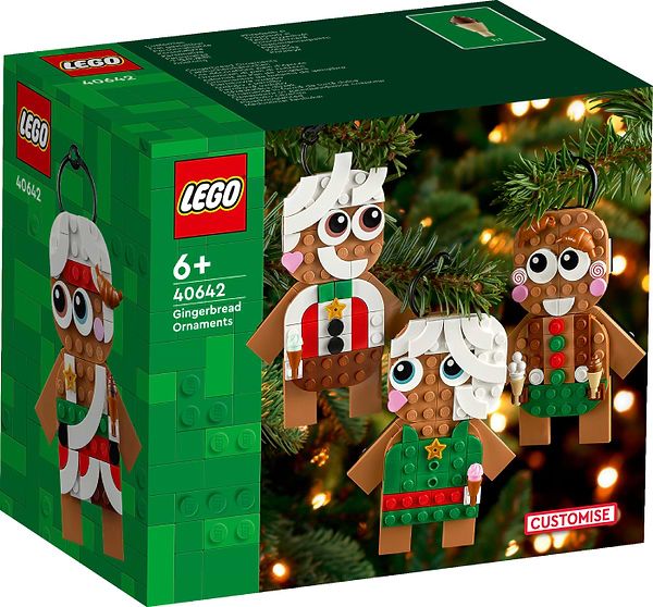 Фото - Конструктор LEGO Iconic Оздоблення з імбирного прянику (40642)