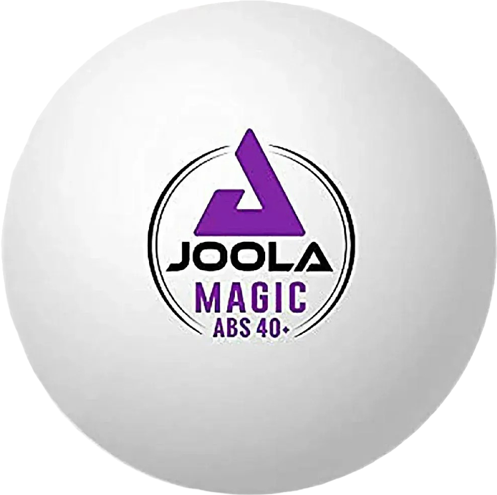 Набір м'ячів для настільного тенісу Joola Magic ABS 40+ White 144 шт. (44217)