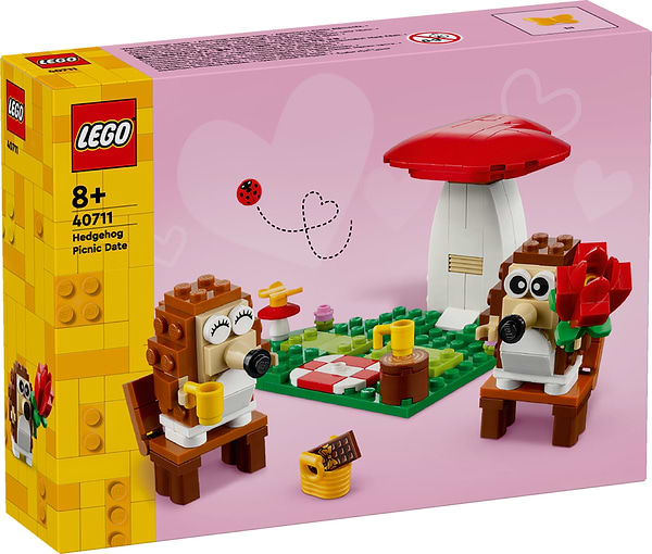 Фото - Конструктор LEGO Iconic Романтический пикник ежиков (40711)