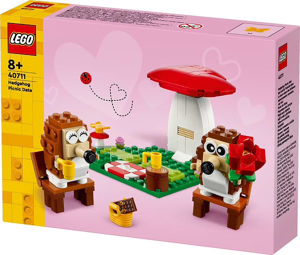 Фото - Конструктор LEGO Iconic Романтический пикник ежиков (40711)