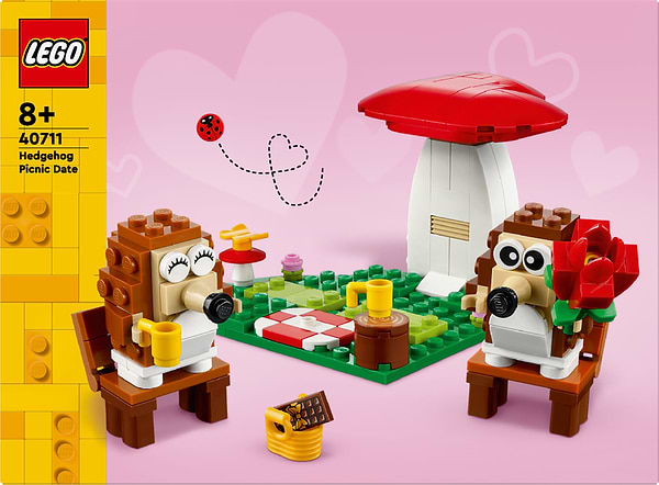 Фото - Конструктор LEGO Iconic Романтический пикник ежиков (40711)