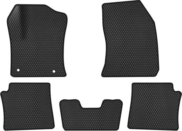 EVA коврики в салон авто EVAtech для e-2008 Peugeot 2019 2 поколение SUV EU PT1986CE5RBB