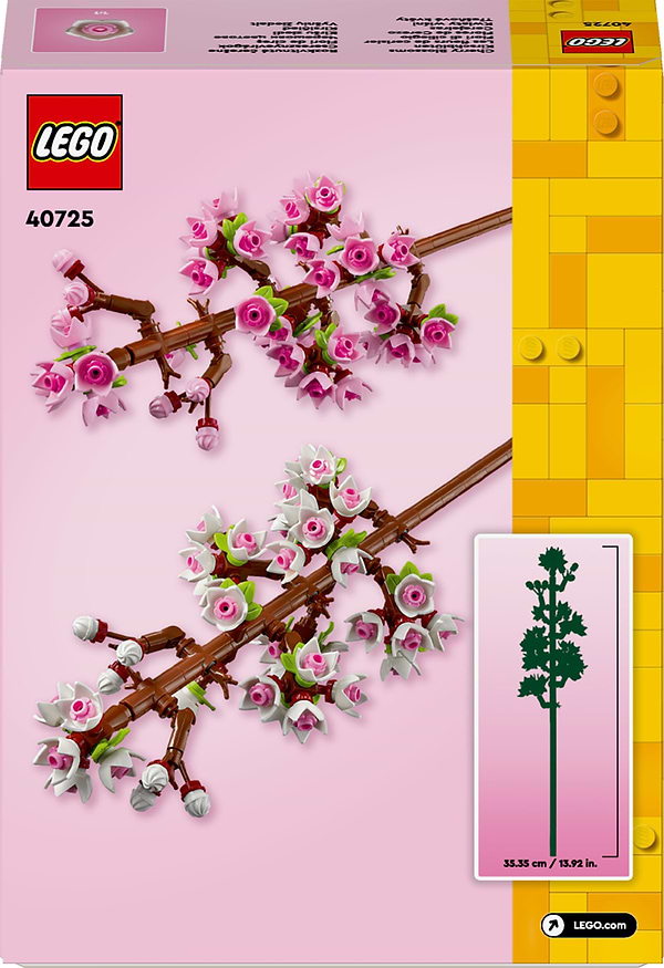 Фото - Конструктор LEGO Botanicals Цвет вишни (40725)