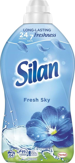 Ополаскиватель для белья Silan Небесная свежесть 1,408 л - Фото 1
