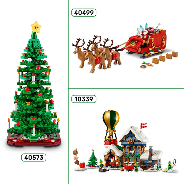 Фото - Конструктор LEGO Iconic Вантажівка Санти (40746)