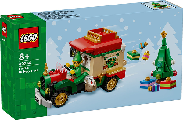 Фото - Конструктор LEGO Iconic Вантажівка Санти (40746)