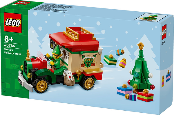 Фото - Конструктор LEGO Iconic Вантажівка Санти (40746)