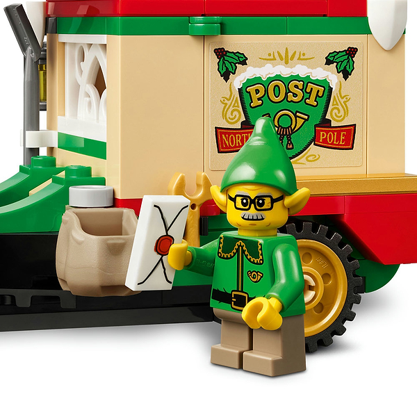Фото - Конструктор LEGO Iconic Вантажівка Санти (40746)