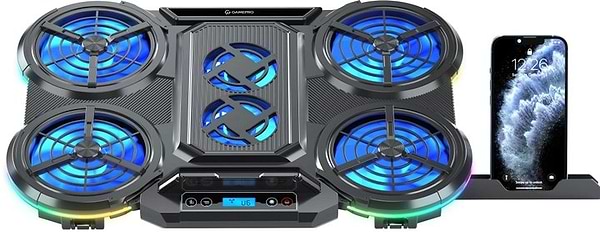 Фото - Підставка під ноутбук охолоджуюча GamePro CP770 Black