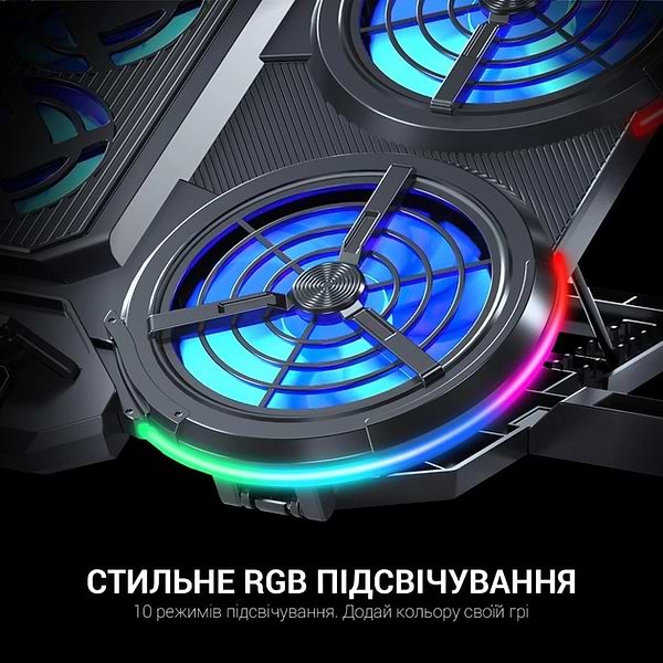 Фото - Підставка під ноутбук охолоджуюча GamePro CP770 Black
