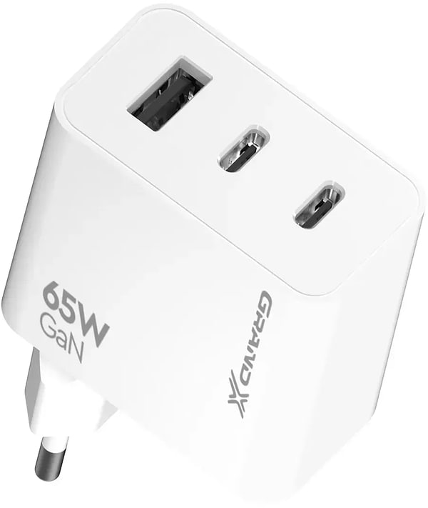 Фото - Мережевий зарядний пристрій Grand-X CH-990W USB+2xTypeC 65W Fast Сharge PD3.0, QС4.0, AFC, SCP, FCP 1 (3000001627012)