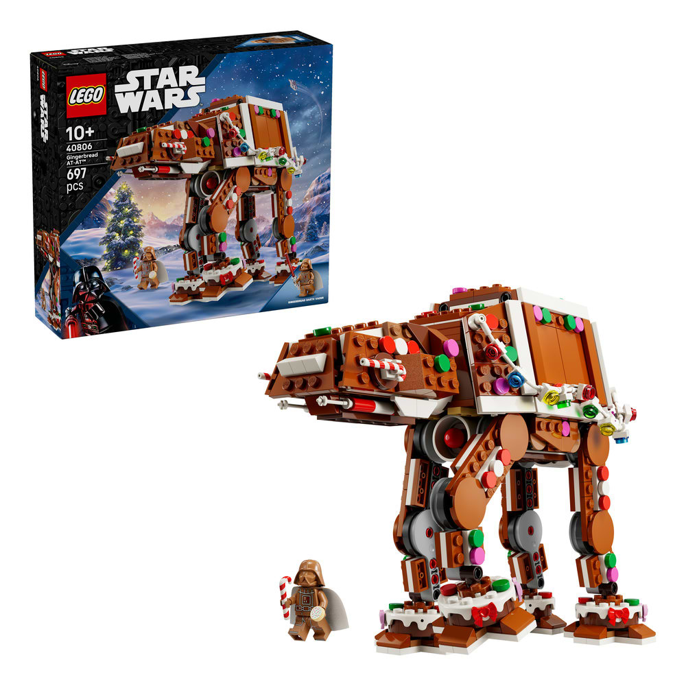 Конструктор LEGO Star Wars™ Пряниковий крокохід AT-AT™ (40806)