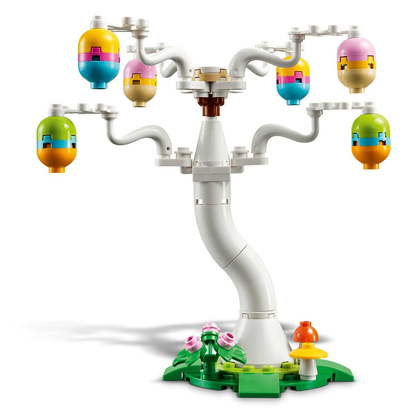 Фото - Конструктор LEGO  Iconic Великодній кролик і полювання на курячі яйця (40808)