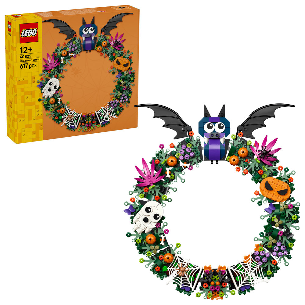 Конструктор LEGO Iconic Венок на Хэллоуин (40825)