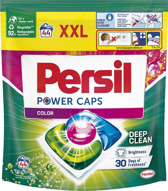 Фото - Капсули для прання Persil Колор 44 цикли