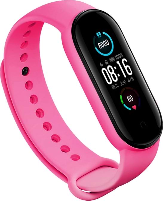 Фото - Ремешок для фитнес-браслета BeCover for Xiaomi Mi Smart Band 5 Hot Pink (705556) Фото - Ремешок для фитнес-браслета BeCover for Xiaomi Mi Smart Band 5 Hot Pink (705556)