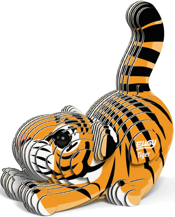 Фото - 3D пазли EUGY Зоопарк: Тигр (XEG-012) Фото - 3D пазли EUGY Зоопарк: Тигр (XEG-012)