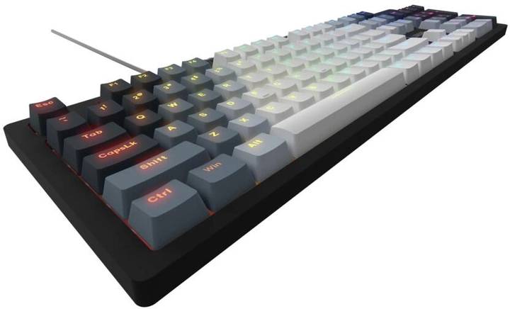 Фото - Клавіатура дротова ігрова Lorgar Azar 514 RGB EN/UA Gaming Wired White (LRG-GK514W-UA)