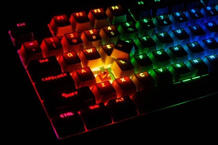 Фото - Клавіатура дротова ігрова Lorgar Azar 514 RGB EN/UA Gaming Wired White (LRG-GK514W-UA)