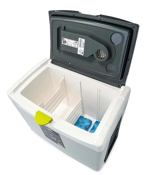 Фото - Уценка - Холодильник автомобильный GioStyle Shiver 40 12V + Аккумуляторы холода (8000303304142)