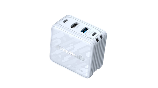 Фото - Сетевое зарядное устройство Avermedia GC313 CORE GO 100Вт 2хUSB-С, 1хUSB-A, 1xHDMI White (40AAGC313AWP)