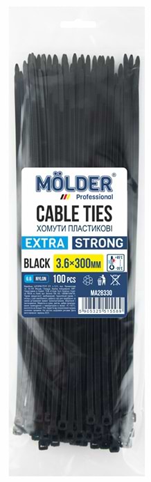 Набор хомутов Molder 3.6x300 (MA28330)