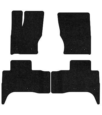 Коврики ворсовые в салон авто EVAtech Standard для Land Rover Range Rover Sport (L494) 2013-2022 2 поколение SUV EU черный кант (LR33640PC4LA8VEB)