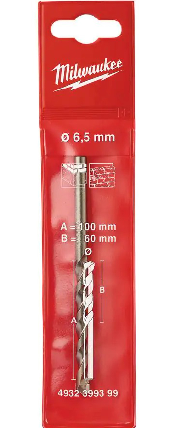 Фото - Сверло Milwaukee PREMIUM 6.5x100х40 мм (4932399399)