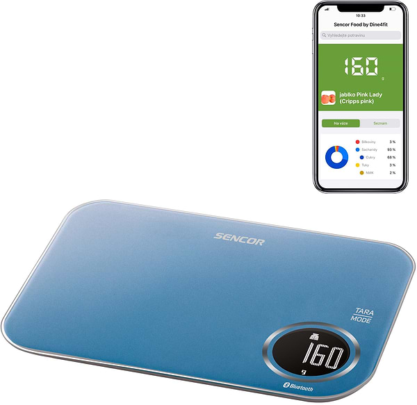 Фото - Ваги кухонні Sencor SKS7072BL